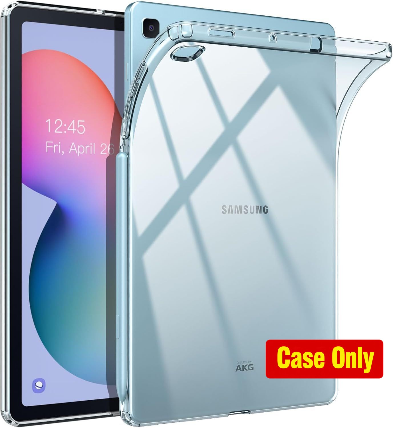 Lightweight Protection Slim TPU Clear Case for 10.4" Samsung Galaxy Tab S6 Lite