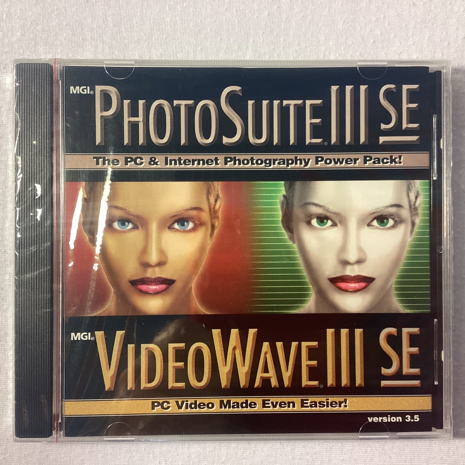 2000 MGI Software Photo Suite III Video Wave III SE CD-ROM VERSION 3.5 - NEW