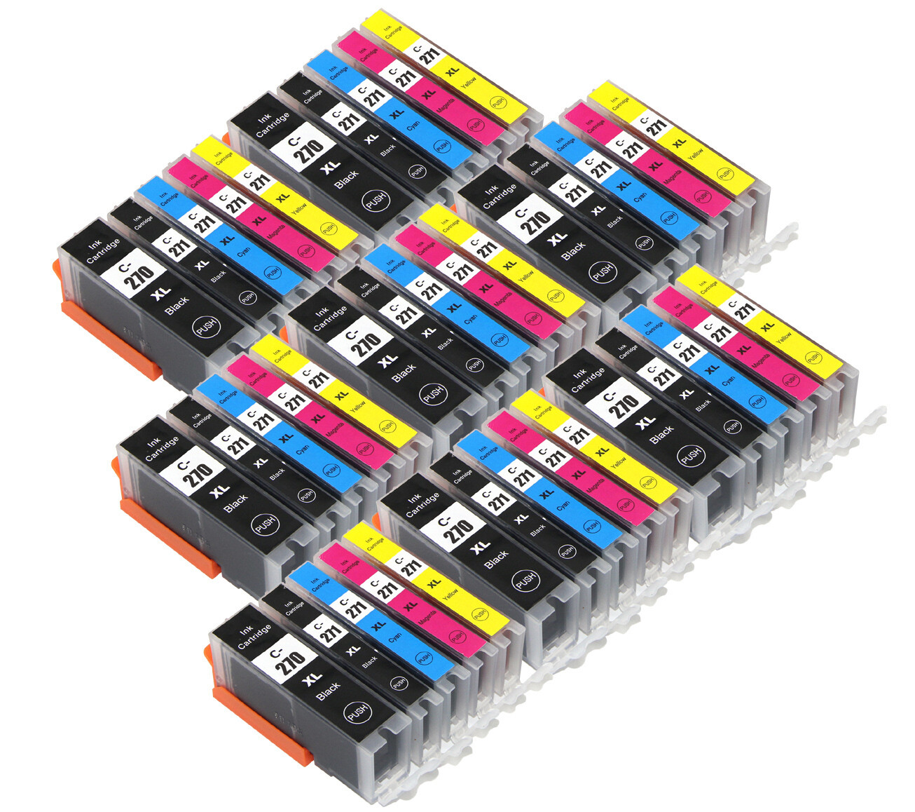 40pk New Ink Cartridge For Canon PGI-270XL CLI-271XL Pixma MG5720 MG5721 TS5020