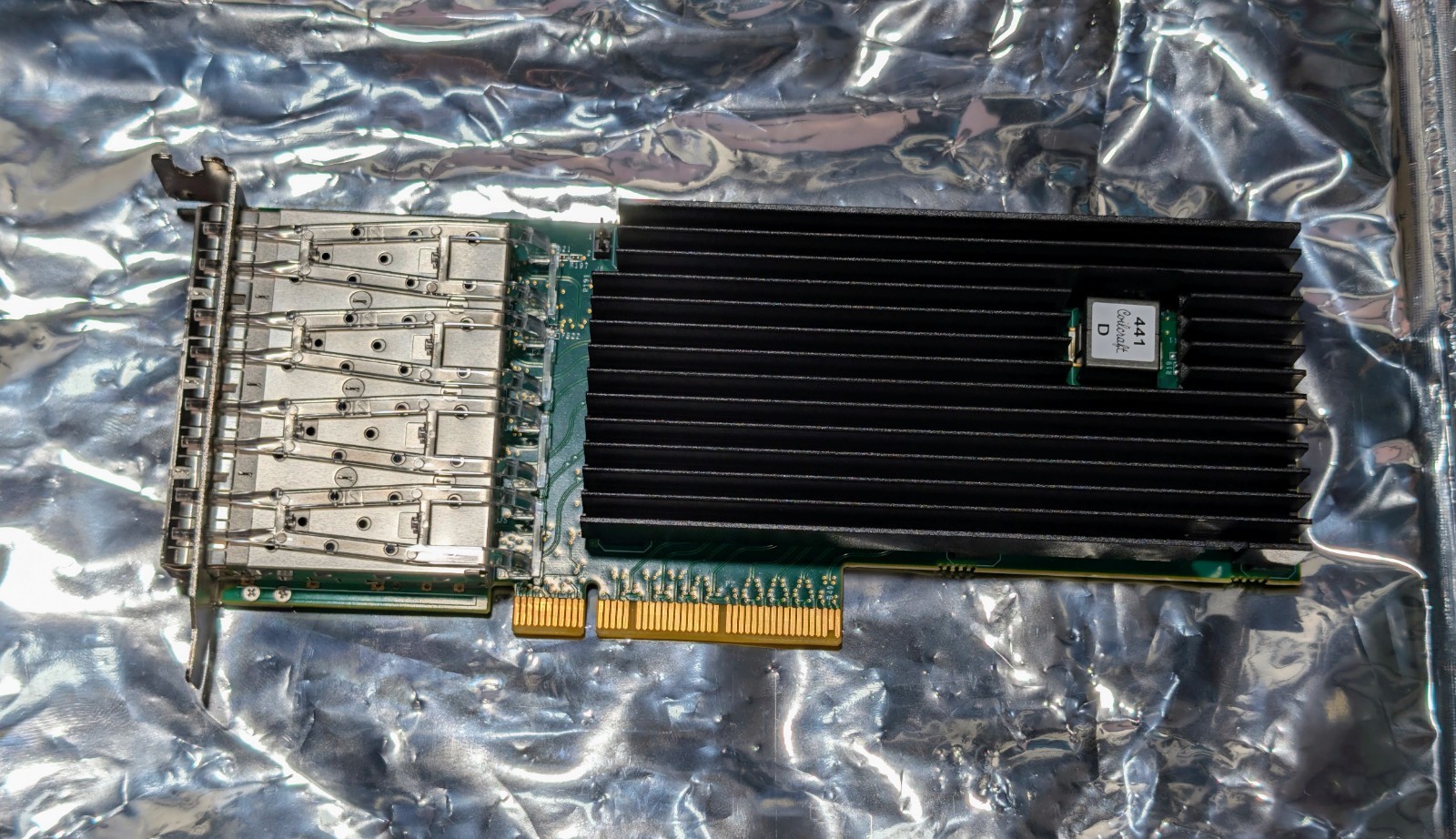 Silicom PE310G4I71LBEU-XR 4-Port Network Based Ethernet Interface Card