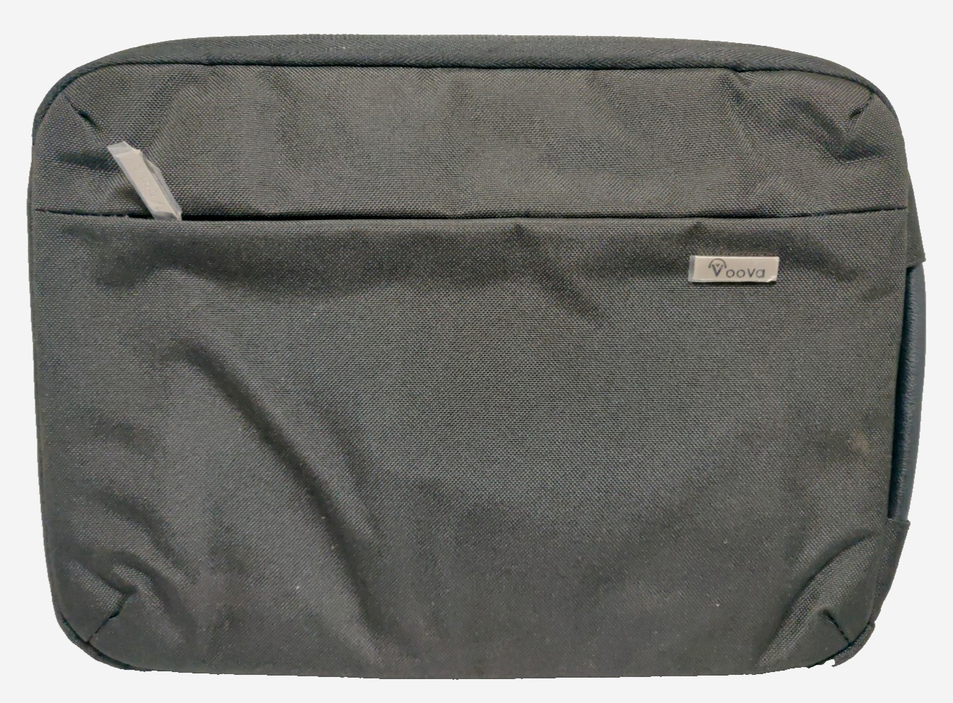 Voova Dark Gray/Black Padded Notebook Tablet Laptop Sleeve Case 12x9 Unused