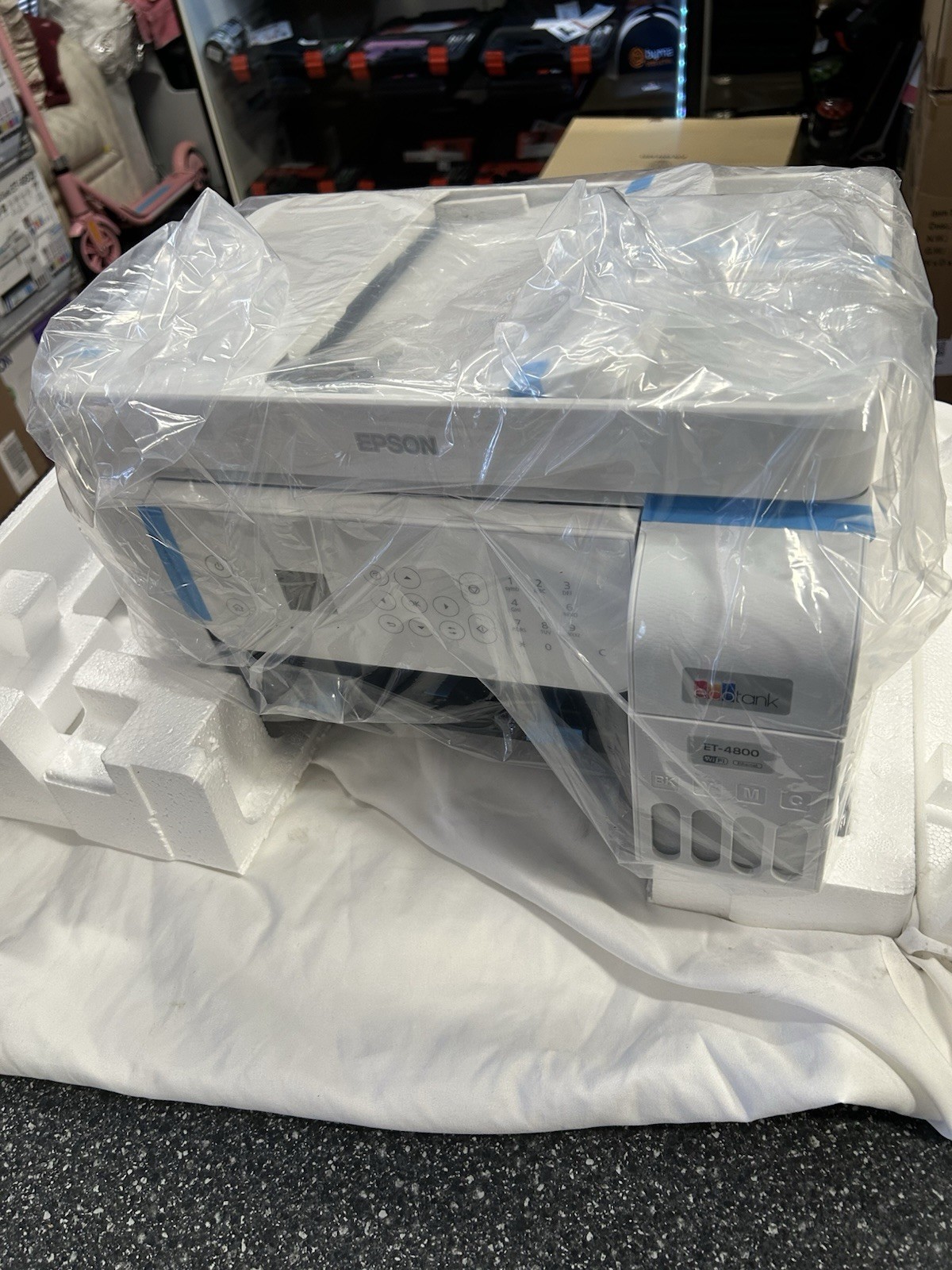Epson EcoTank ET-4800  Color Inkjet Printer Scanner Copier,not in original box