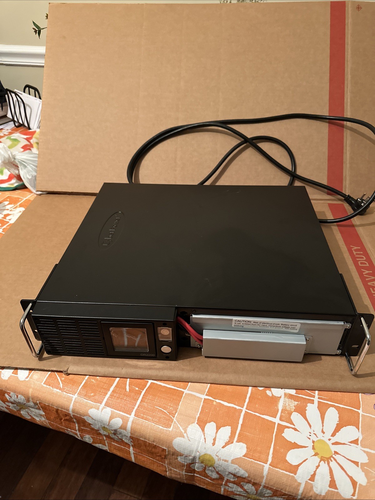 CyberPower OR2200LCDRT2U U tested
