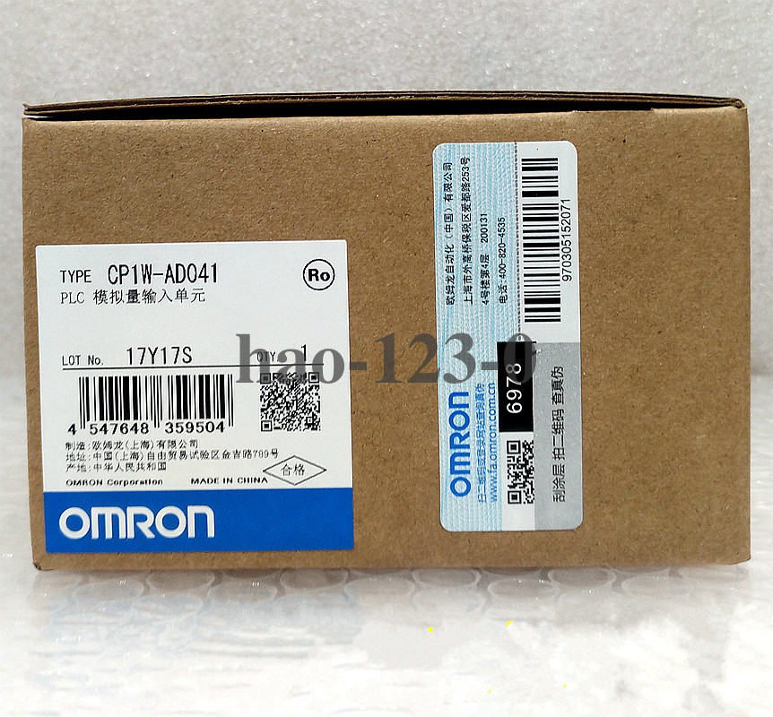 1 pcs New Original For Omron PLC CP1W-AD041 A/D Unit CP1WAD041 