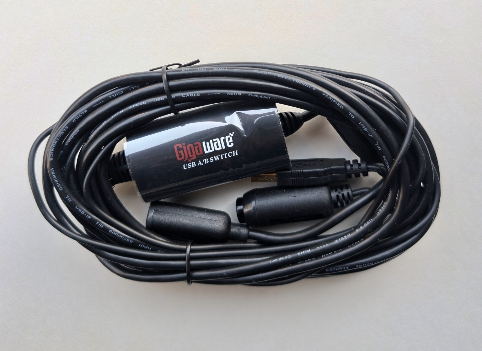 Gigaware USB A/B Switch