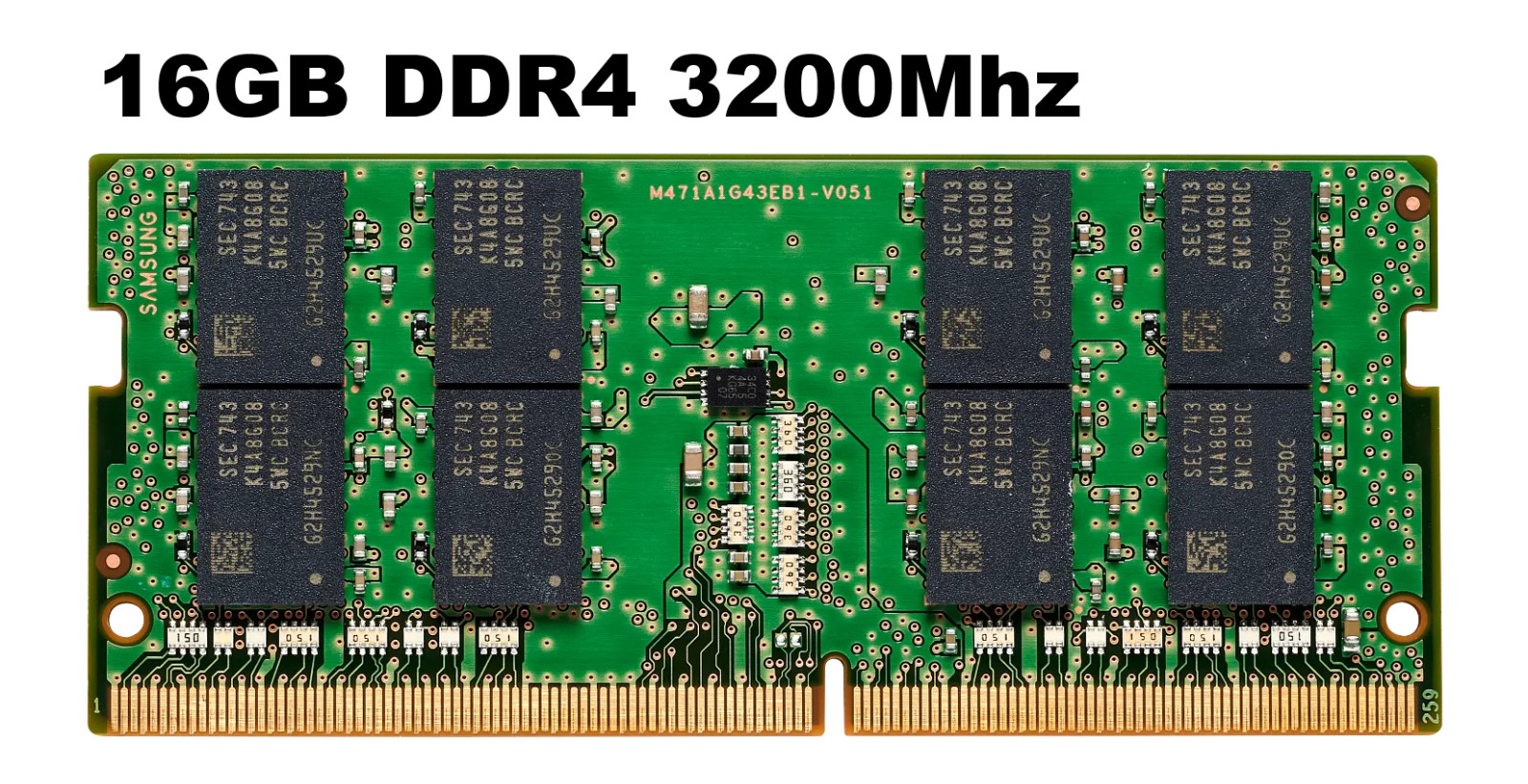 HP 16GB DDR4 RAM Laptop Memory Module 286J1AA#ABA 3200MHz SDRAM