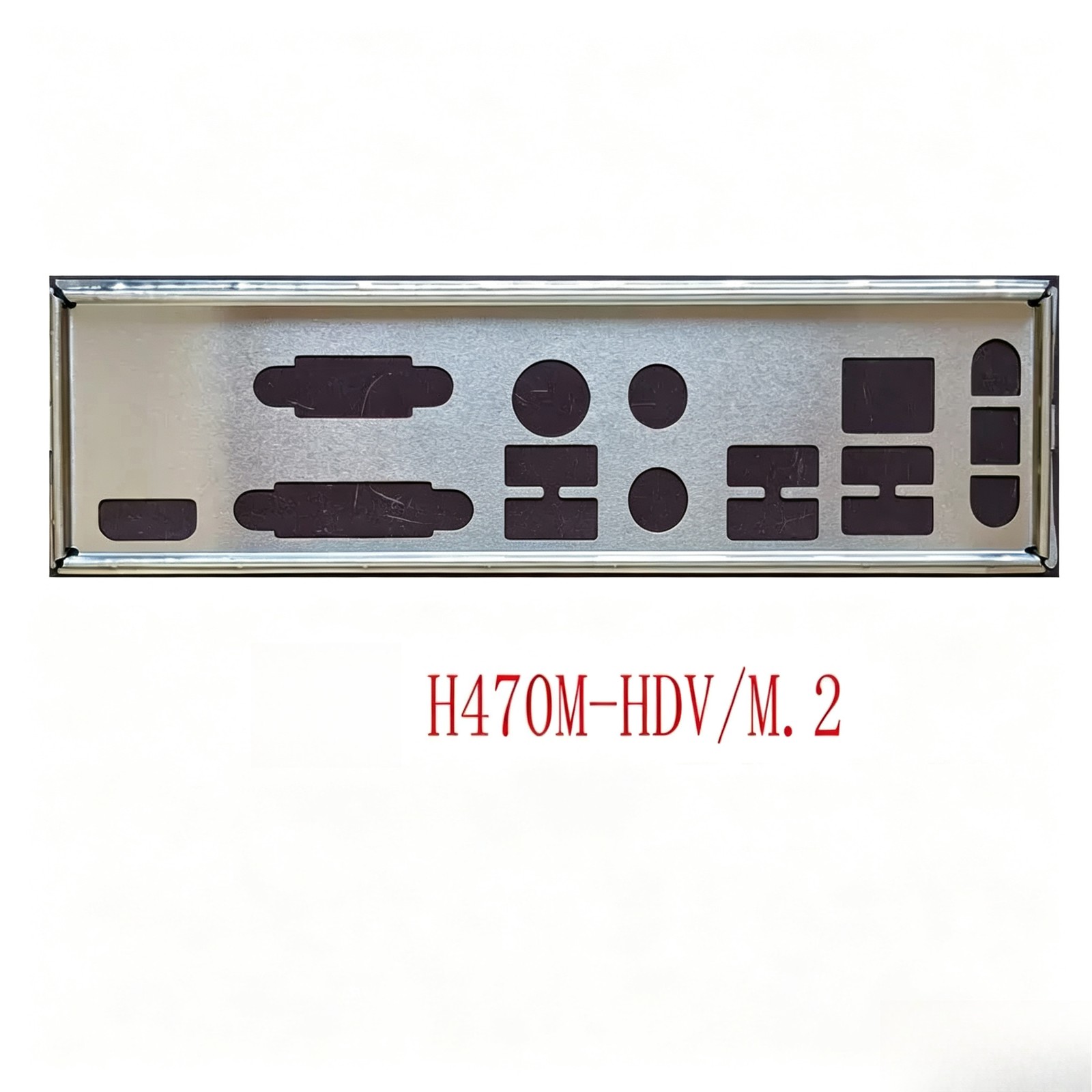 OEM I/O IO shield Backplate For ASRock H470M-HDV/M.2 Motherboard Rear Baffle