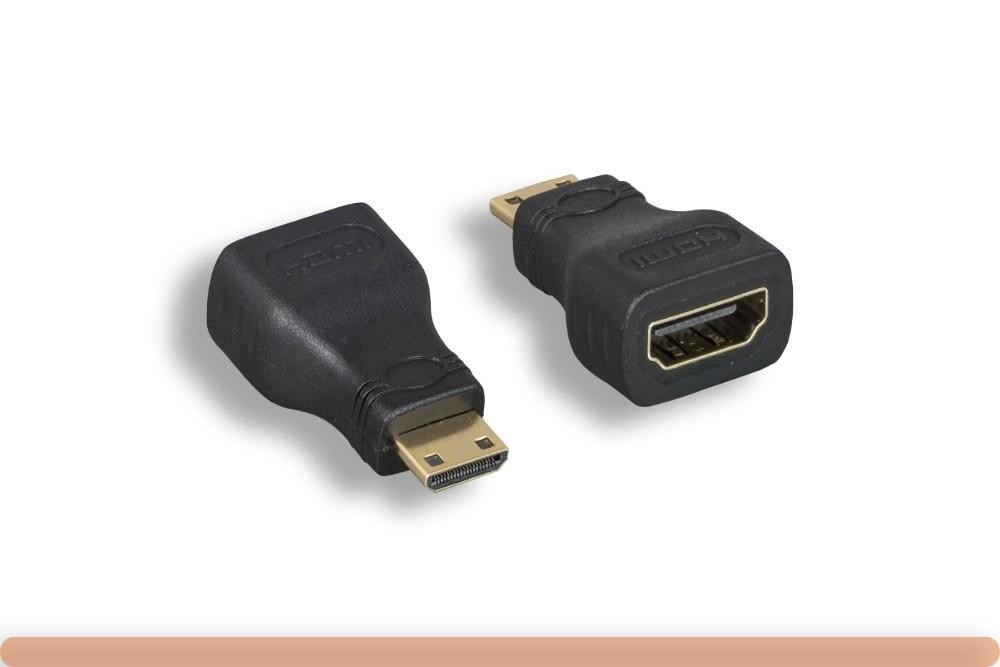 HDMI Type-C Male Mini to HDMI Type-A Female Adapter