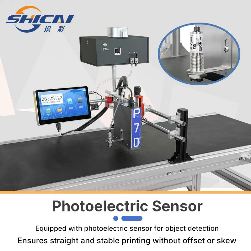 7cm Piezoelectric Inkjet Coder Large Character for Carton Without conveyor
