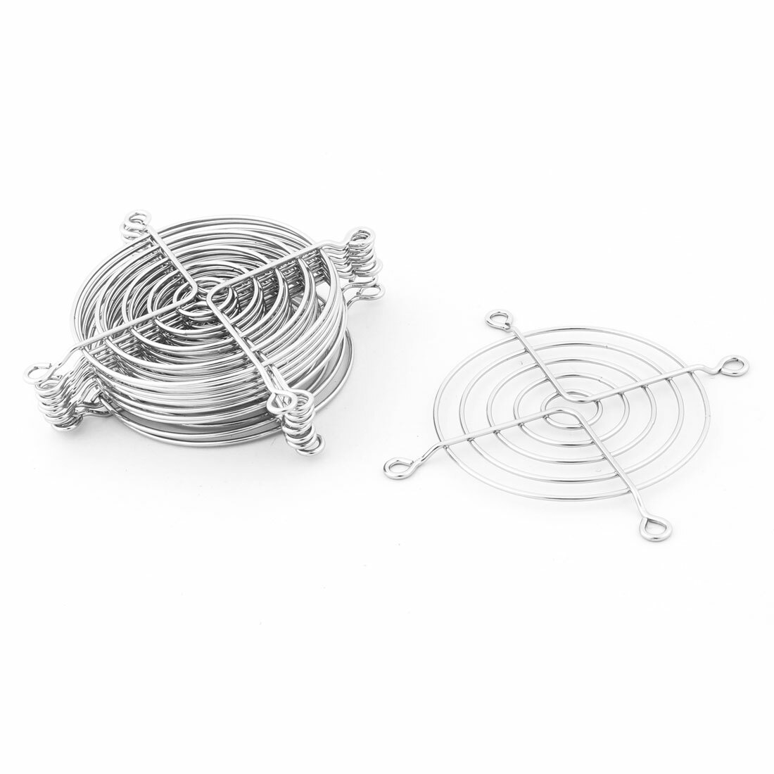 10 Pcs 75mm Dia Metal Wire PC Computer Grill Finger Protector Axial Fan Guard