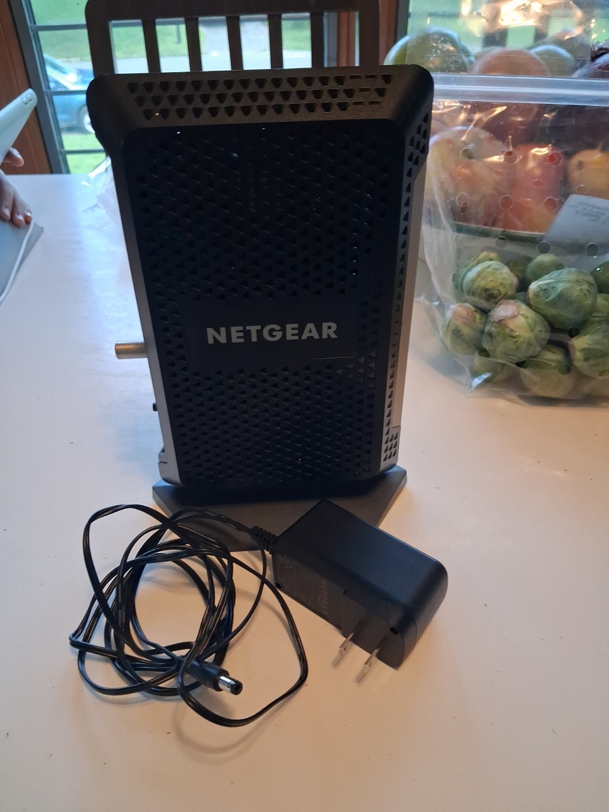 NETGEAR CM1000v2 Cable Modem DOCSIS 3.1 1Gbps 1x Ethernet w/ Adapter
