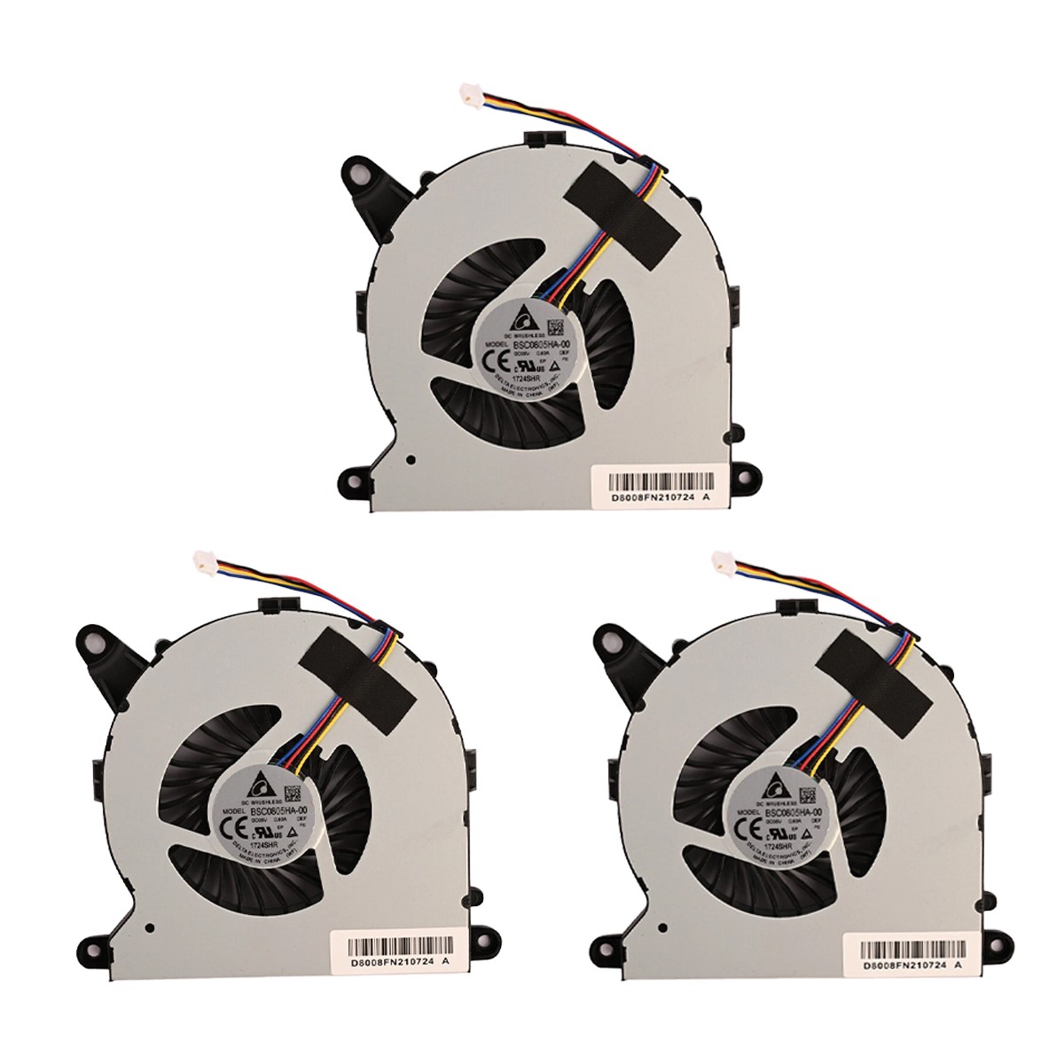 3/6PC CPU Cooling Fan BSC0805HA-00 For Intel NUC NUC8i7BEH NUC8i5BEH NUC8i3BEH