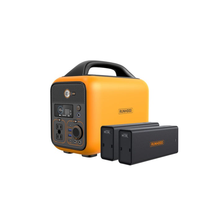 RUNHOOD RALLYE 600 | 648WH 600W| PORTABLE POWER STATION - ORANGE