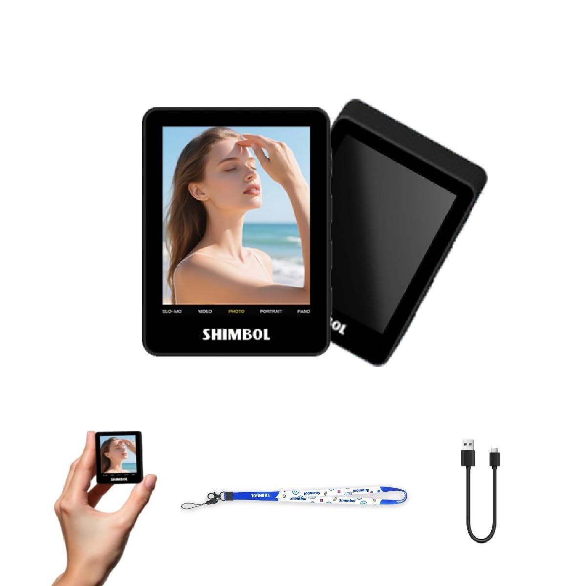 Vlog Selfie Monitor Screen CP5 Mini 2,Back Camera Monitor for iPhone with 2.4...