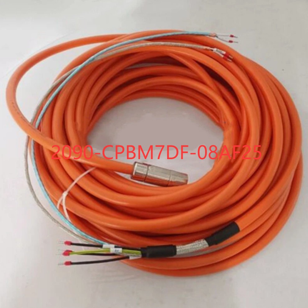 1PCS New 2090-CPBM7DF-08AF25 Servo Motor Power Cable 25M #jia.u09