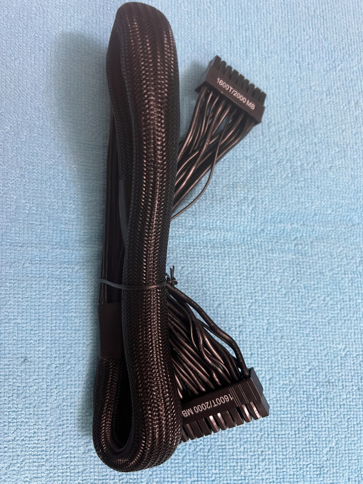 EVGA SUPERNOVA   18P+10P TO  24 PIN MOTHER BOARD  CABLE FOR EVGA 1600T-2000W