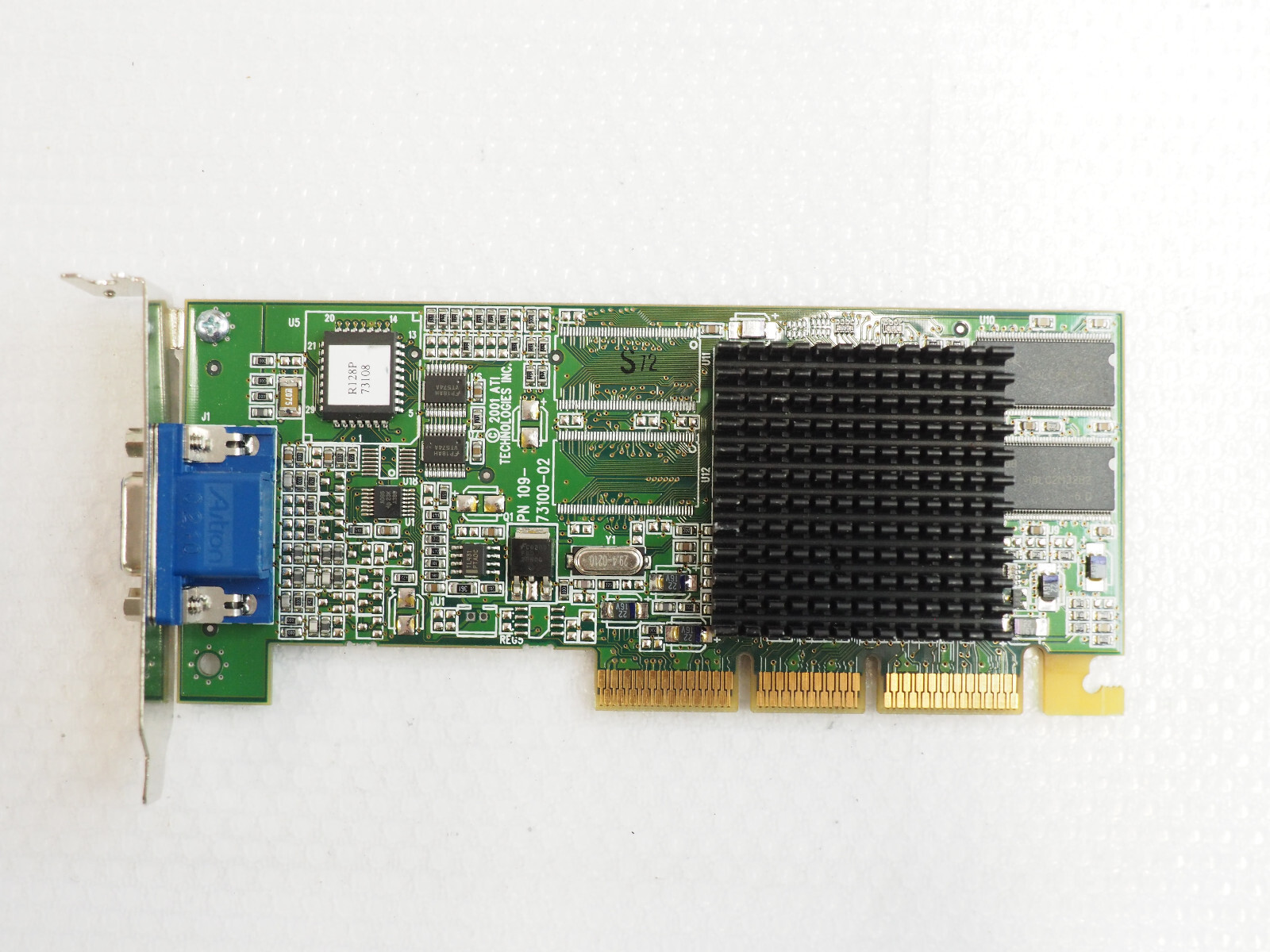 Dell ATI Rage 02G823 109-73100-02 Ultra AGP Graphics Card Low Profile