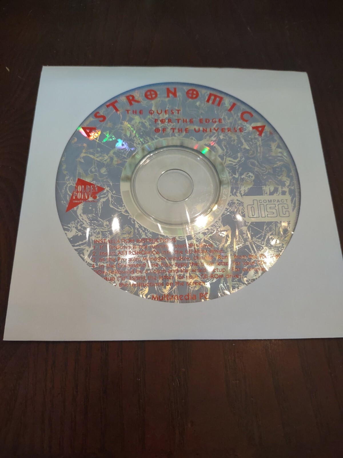 Astronomica The Quest For The Edge Of The Universe Pc Game - Disc Only