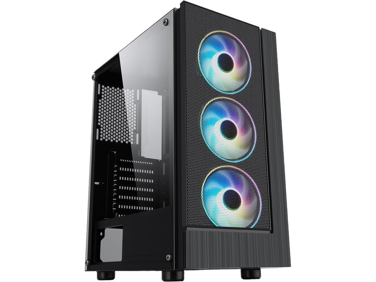 Custom Gaming Computer PC Desktop Ryzen 7 16GB RAM DDR4 4TB HDD RGB 1TB SSD New