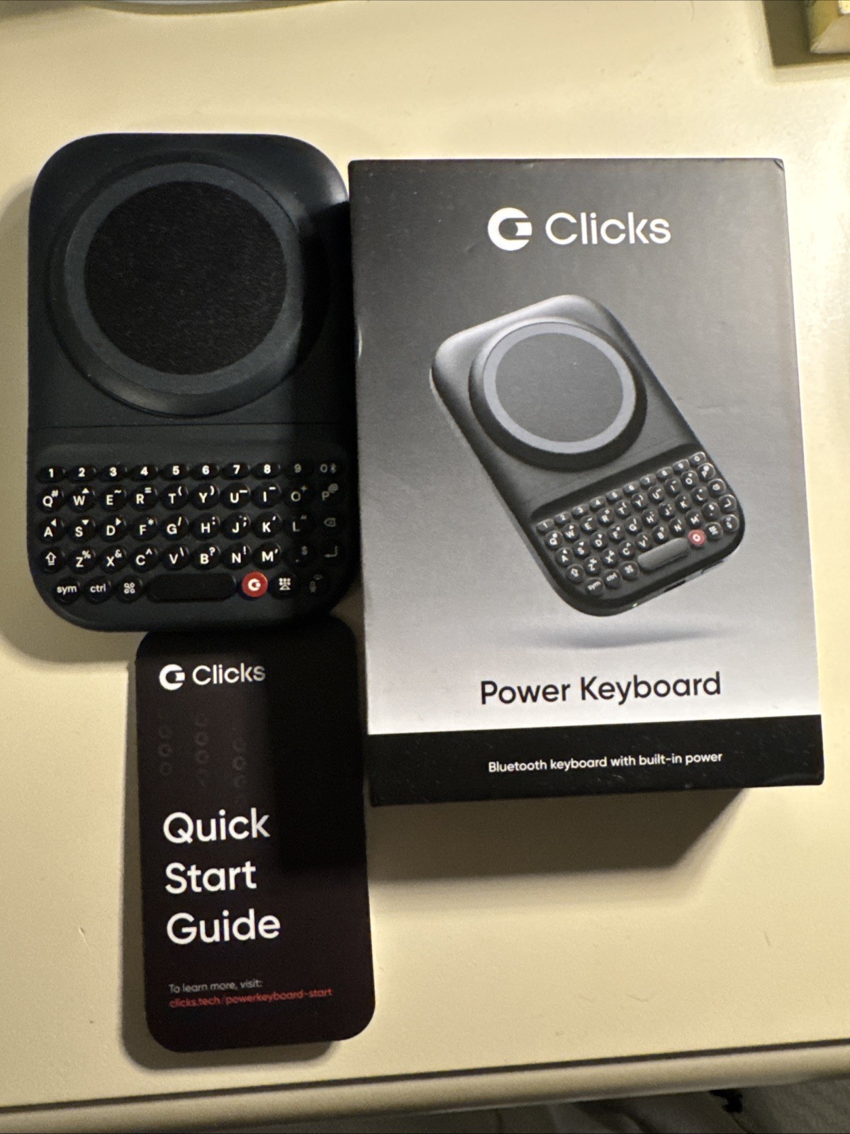 Clicks Power Keyboard New With Box And Papers Barely Used Portable Charger