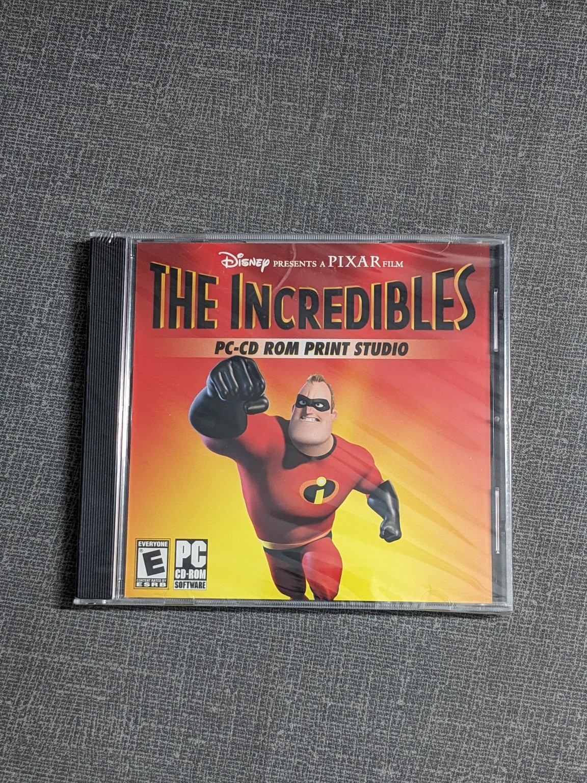Disney Pixar The Incredibles PC CD-ROM Print Studio Software NEW SEALED Windows