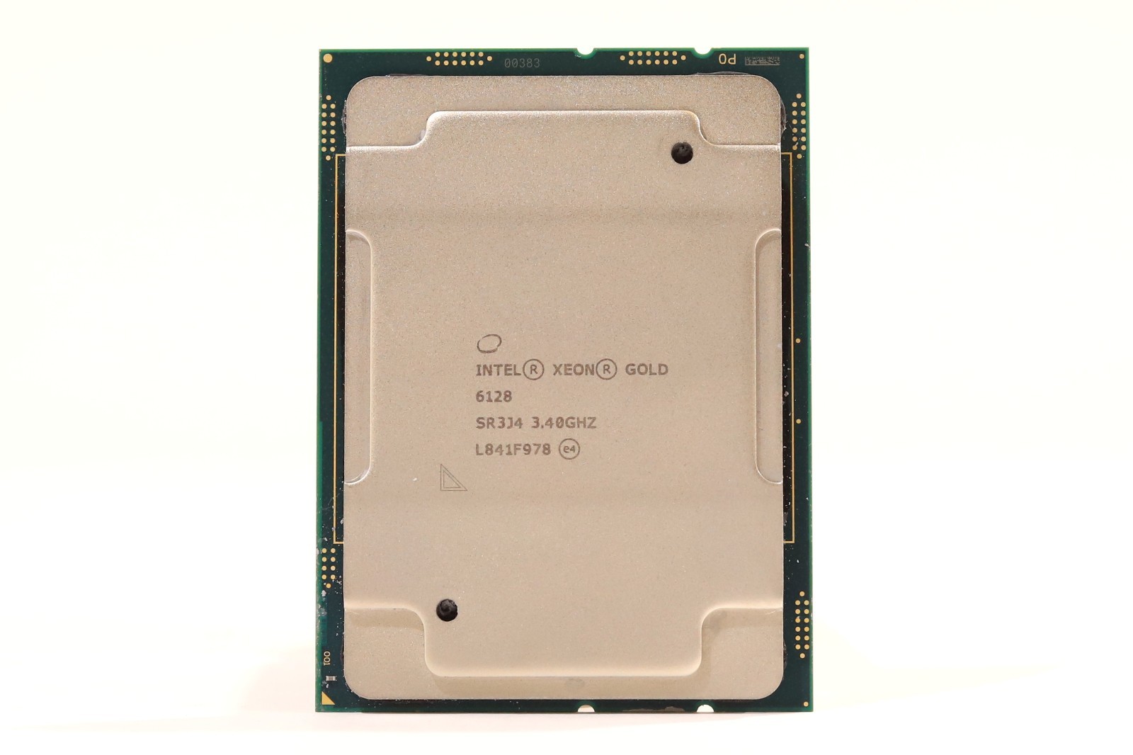 Intel Xeon Gold 6128 3.40GHz Hexa-Core 19.25MB LGA 3647 Processor P/N: SR3J4