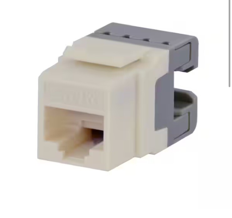 COMMERCIAL ELECTRIC 25 PACK CAT6 JACKS FOR PHONE OR DATA BRAND NEW PACK