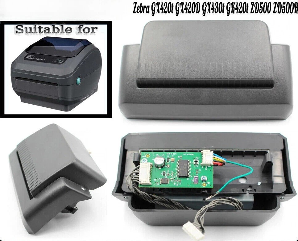 105934-033 Kit Cutter Attachment for Zebra GX420t GX430t Label Thermal  Printer