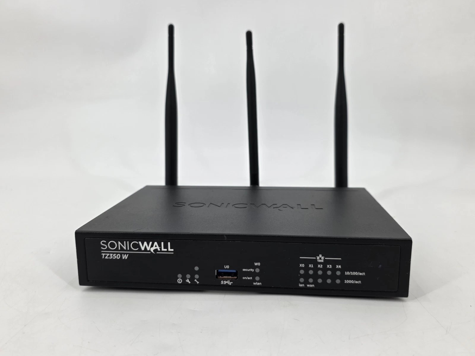 SonicWall TZ350W Firewall w/ Security Services July 2028 Tested Auth Reseller