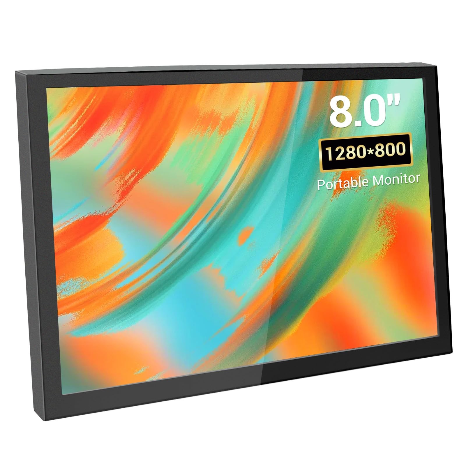 VIEWMEI 8 Inch Mini Monitor HDMI 1280x800 Portable for PC Laptop Raspberry Pi