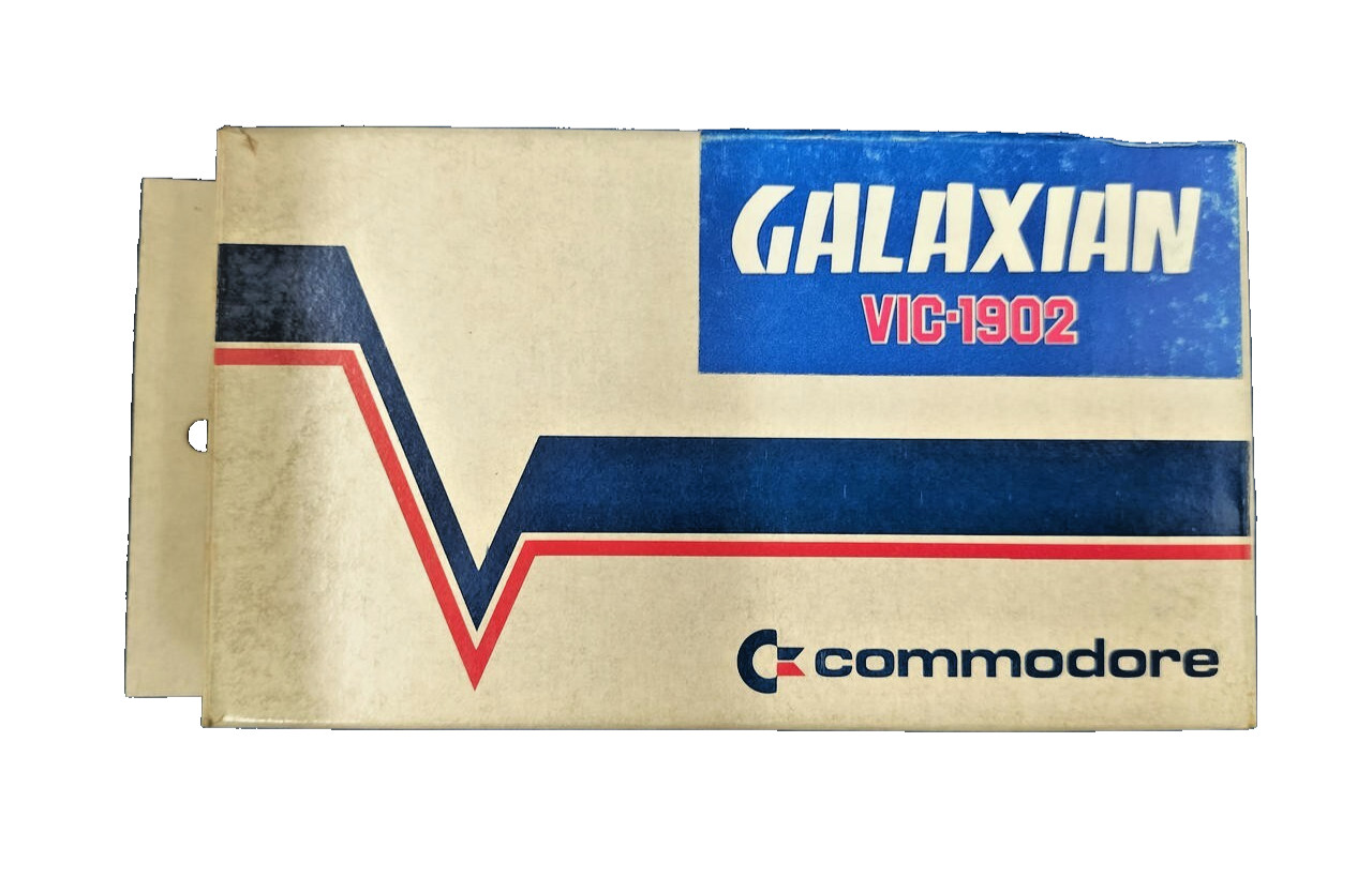 GALAXIAN VIC-1902 for Commodore VIC-1001 VIC-20 Vintage made in japan