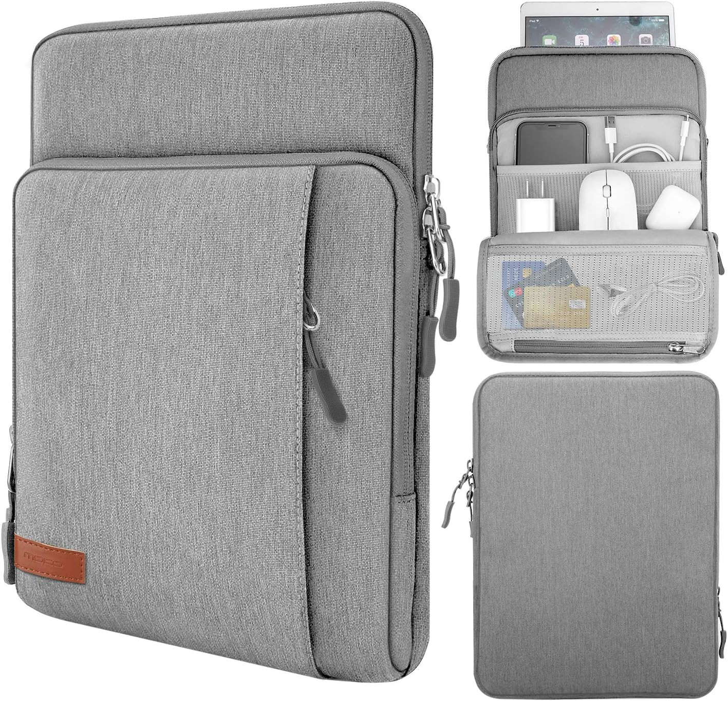 9-11 Inch Tablet Sleeve Bag Carrying Case with Storage Pockets