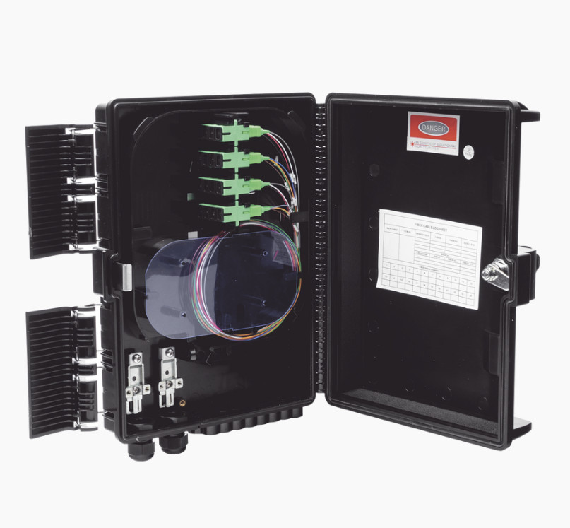 Fiberhome GFS-16G Fiber Distribution Box 24 Splices IP65 With 16 SC/APC Adaptors