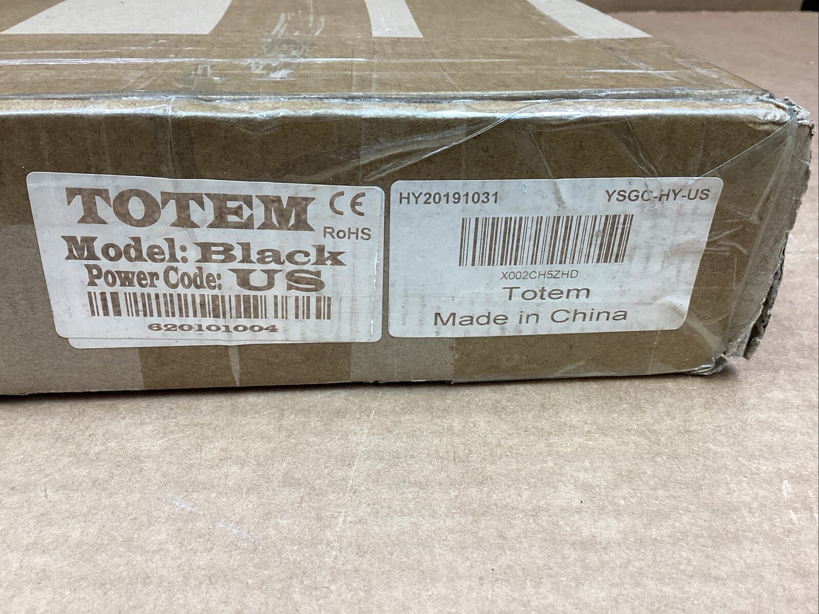 Totem ysgc-by-us laser engraving New Open Box