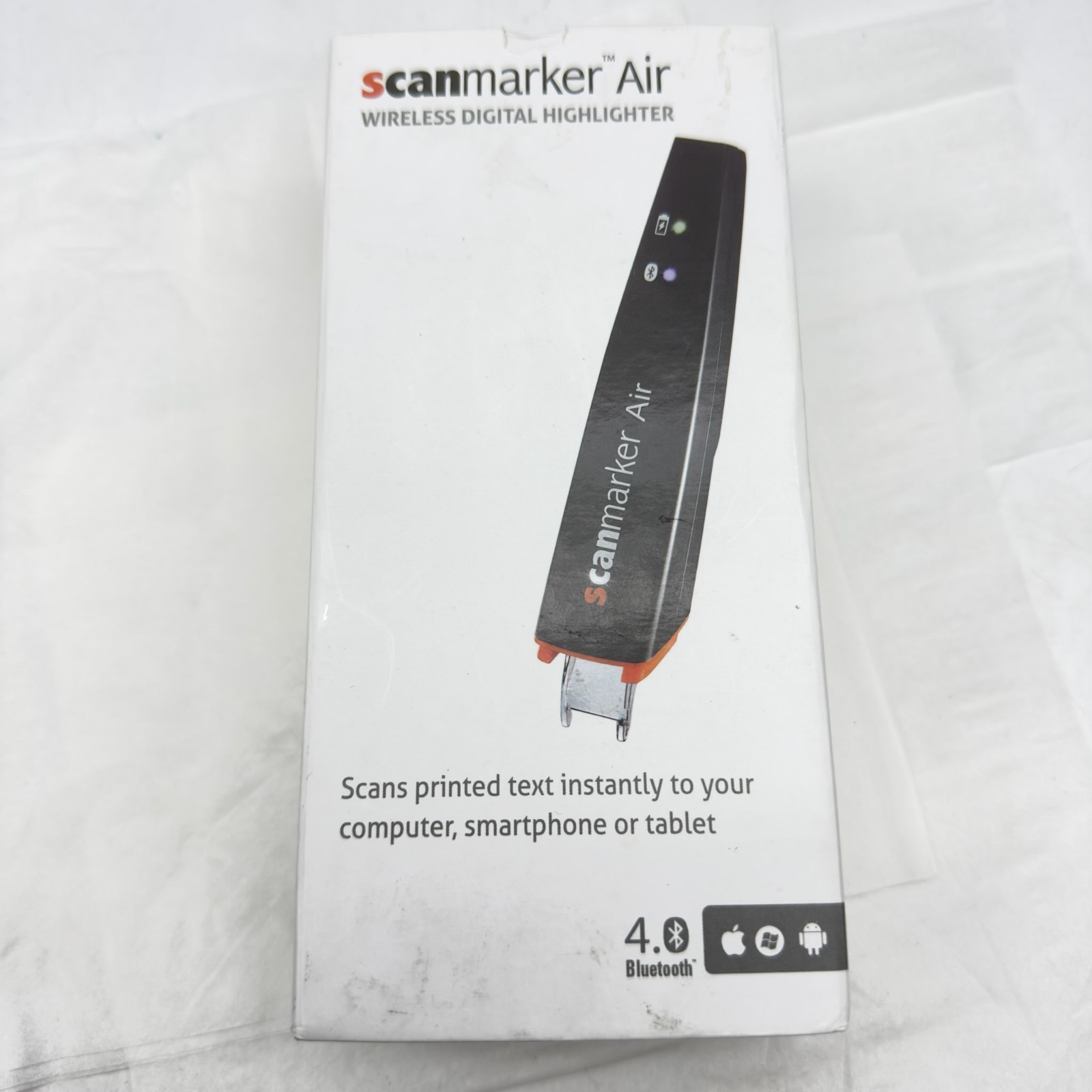 Scanmarker Air Pen Scanner - Wireless Bluetooth OCR Digital Highlighter & Reader