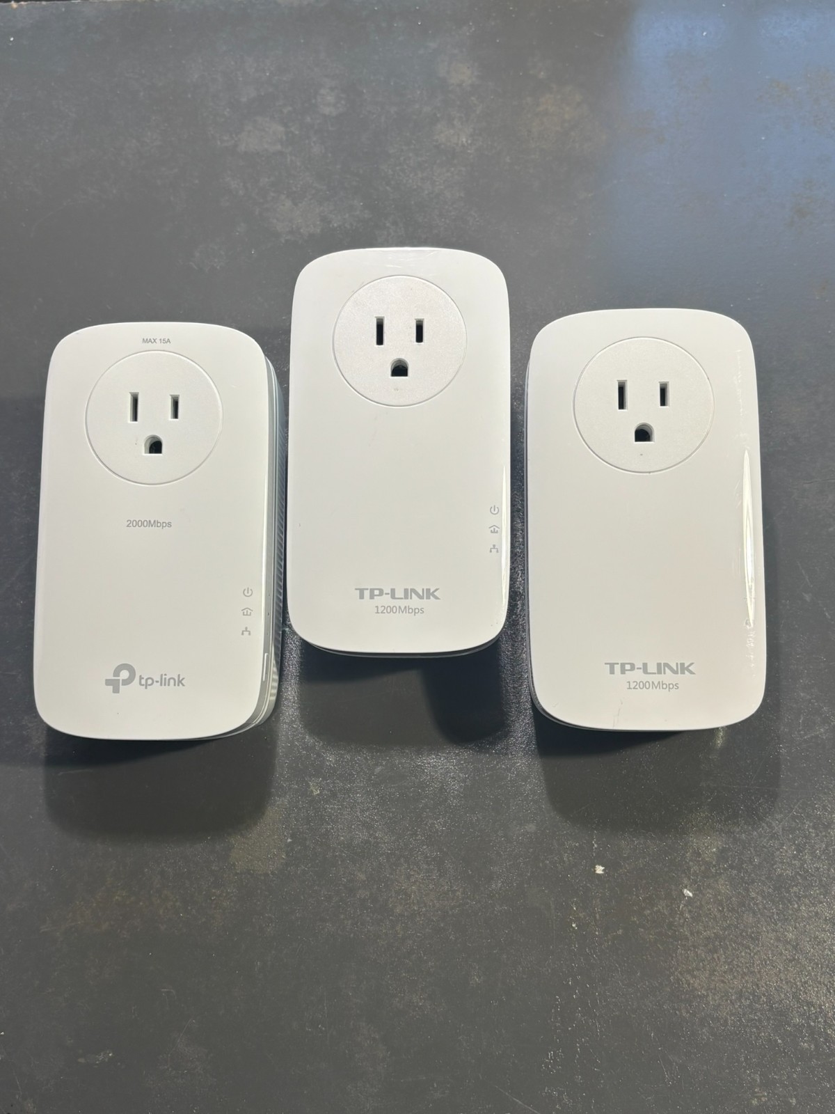TP-Link TL-PA9020P AV2000 Passthrough Powerline Adapter White 2-Port Gigabit