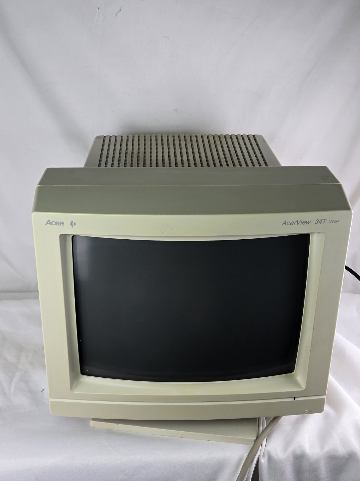 13" Acer AcerView 34T Model 7134T CRT VGA Monitor (Working 100%) Retro Gaming