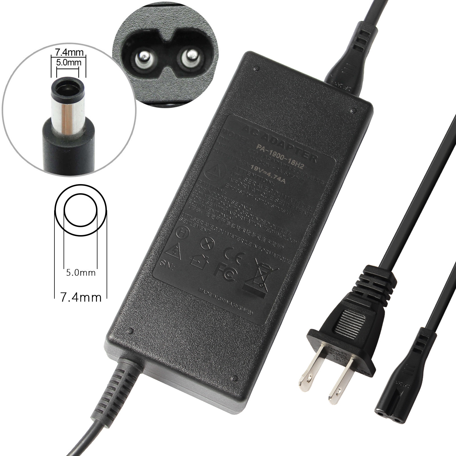 90W AC Adapter Power Supply For HP EliteDesk Desktop Mini 705 800 G1 G2 G3