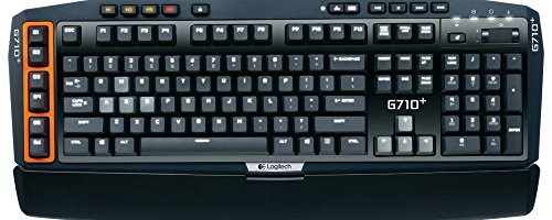 LOGITECH G710+ MECHANICAL GAMING KEYBOARD WITH TACTILE HIGH-SPEED KEYS - BLACK