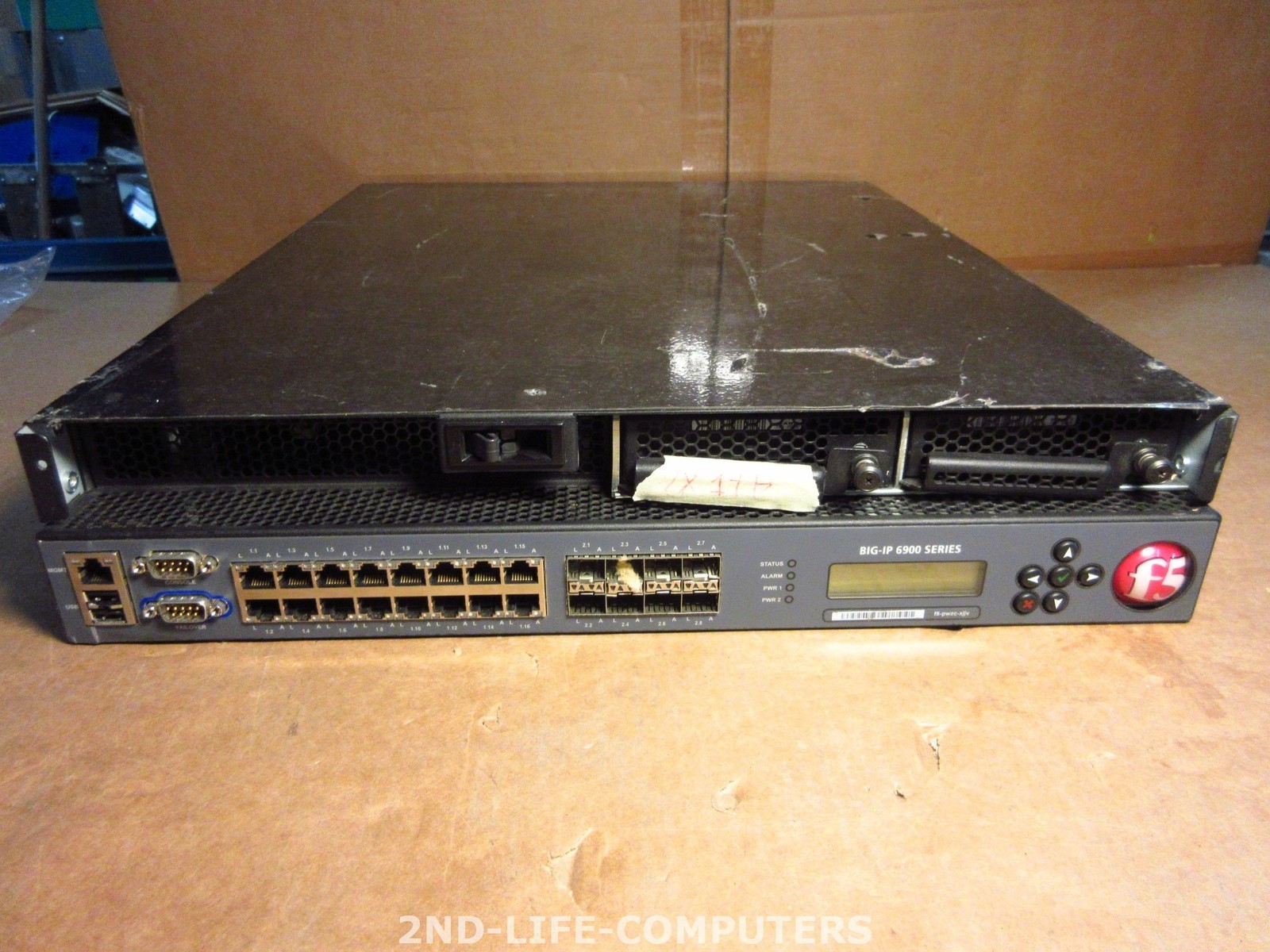 F5 Big-IP 6900 LTM Local Traffic 16-Port Network Delivery Controller 2X 1TB HDD