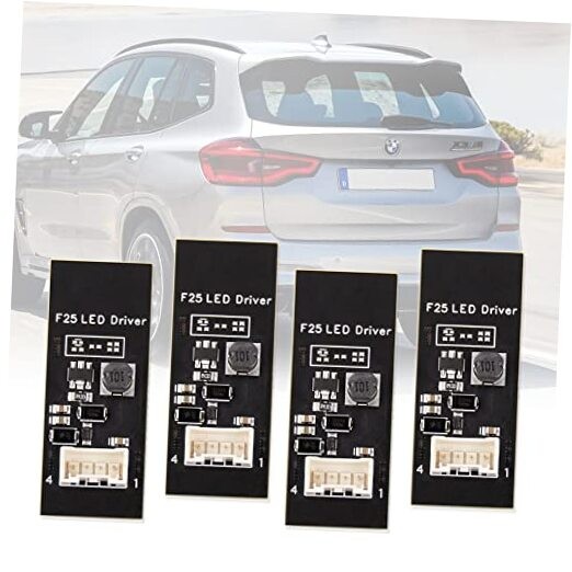  X3 F25 Tail LED board -4PCS, Rear LED light Repair Board Tail Light 4 pieces