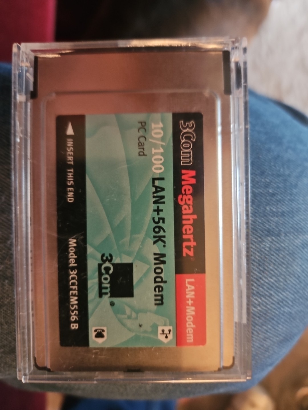 3Com Megahertz56-Lan + Modem-(3CCFEM556B) 56 Kbps-Brand New In Case.