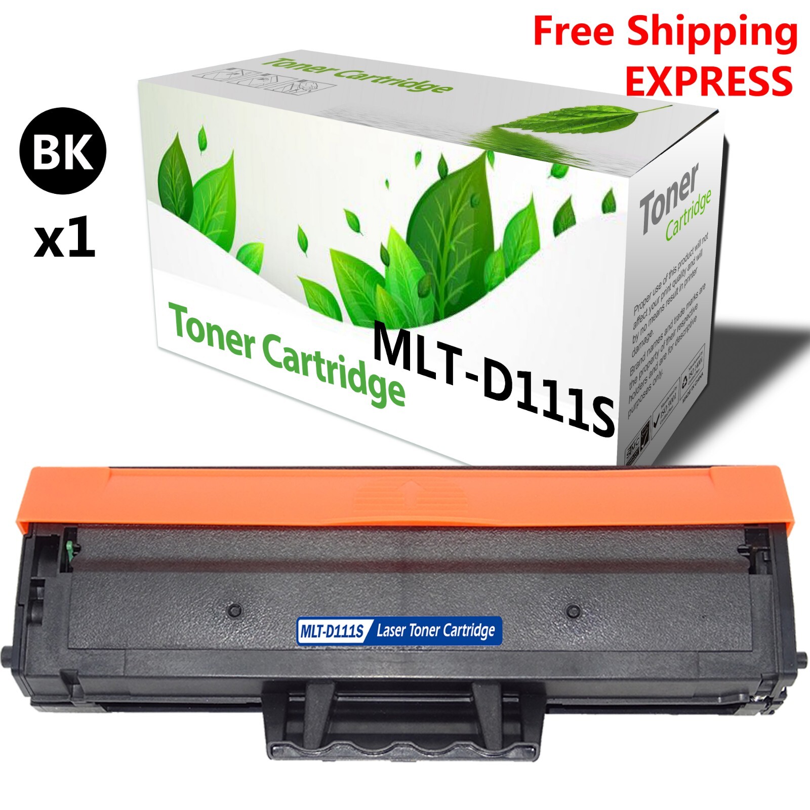 1-Pack Compatible MLT-D111S MLTD111S Toner Cartridges Work With M2077 Printer