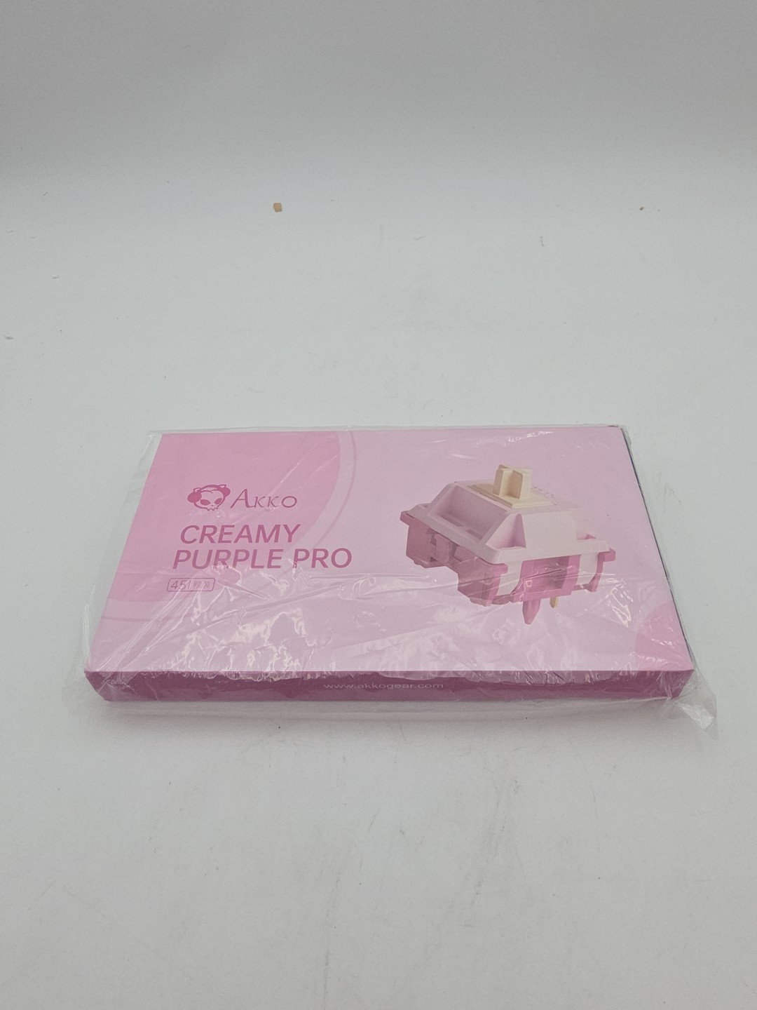 Akko V3 Creamy Purple Pro Keyboard Switch for Mechanical Gaming Keyboard 5-Pi...