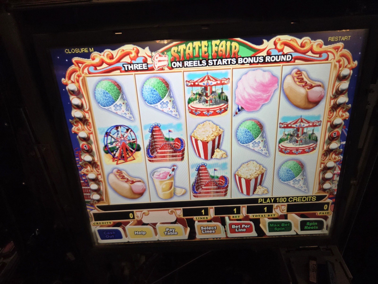 IGT 3902 CPU State Fair SOFTWARE