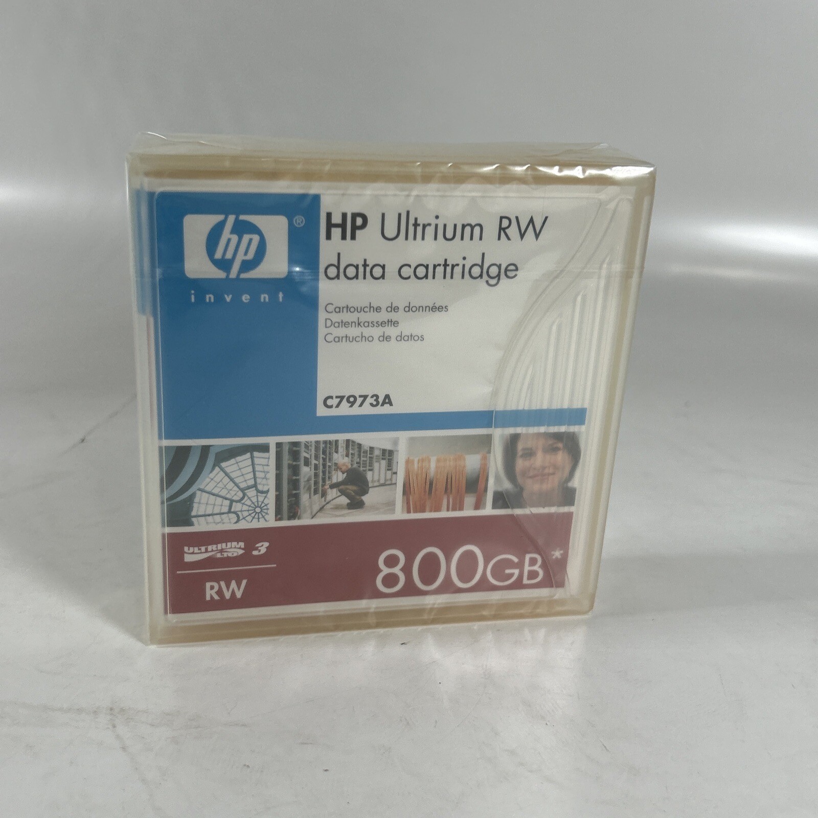 NEW HP Ultrium RW Data Cartridge - 800GB - C7973A Brand New