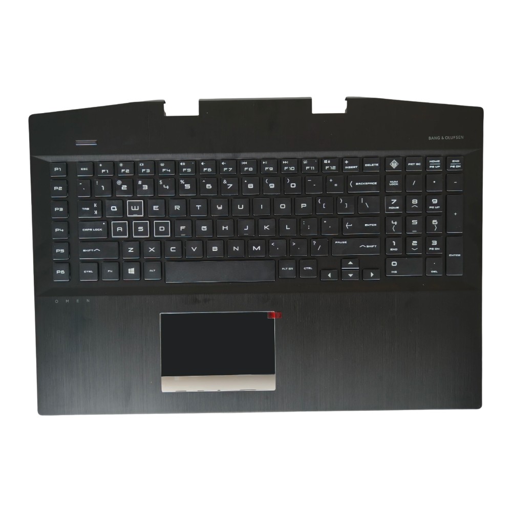 Black Palmrest Keyboard RGB Backlit L62863-001 For HP Omen Plus17-CB 17-CB0020NR
