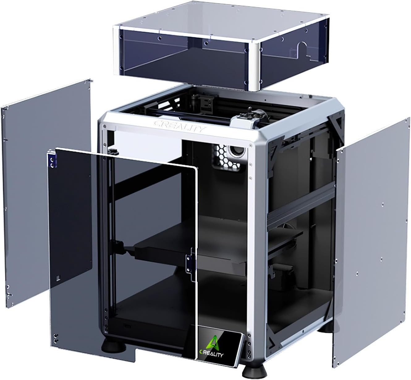 Creality Official K2 SE/K1 SE Enclosure, Transparent Cover Dustproof Tent Consta