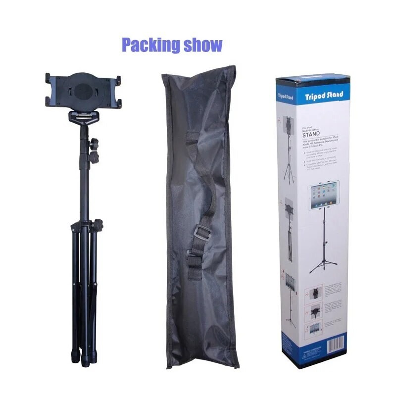 Ipad Tripod Stand, Raking - Multi-Direction iPad Stand for 7-10inch iPad