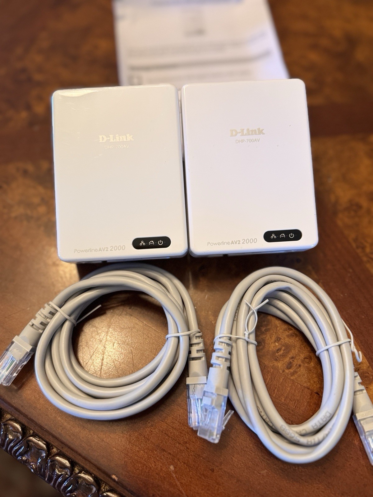 D-Link DHP-700AV PowerLine AV2 2000 Gigabit Starter Kit - 2-Pack
